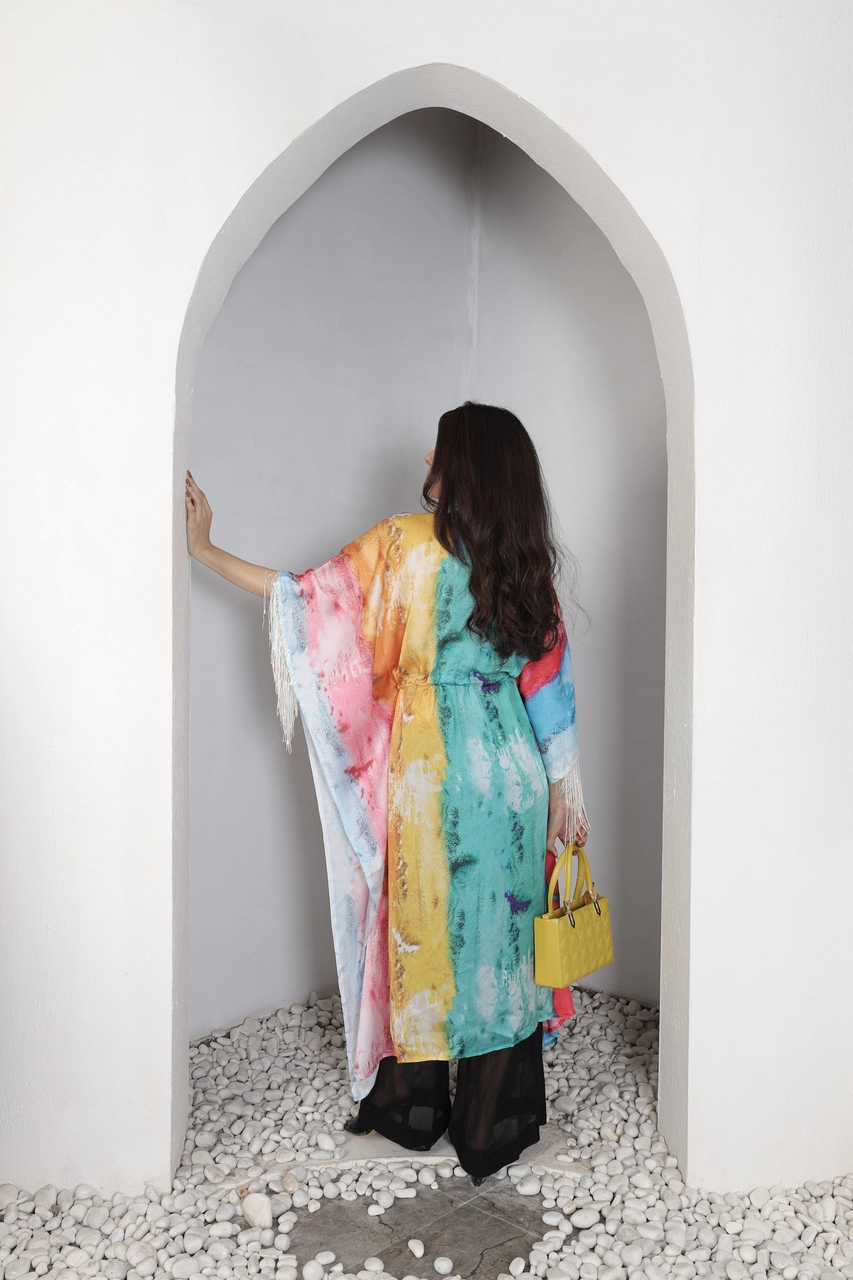 Sunset Kaftan Maxi Dress Alternate