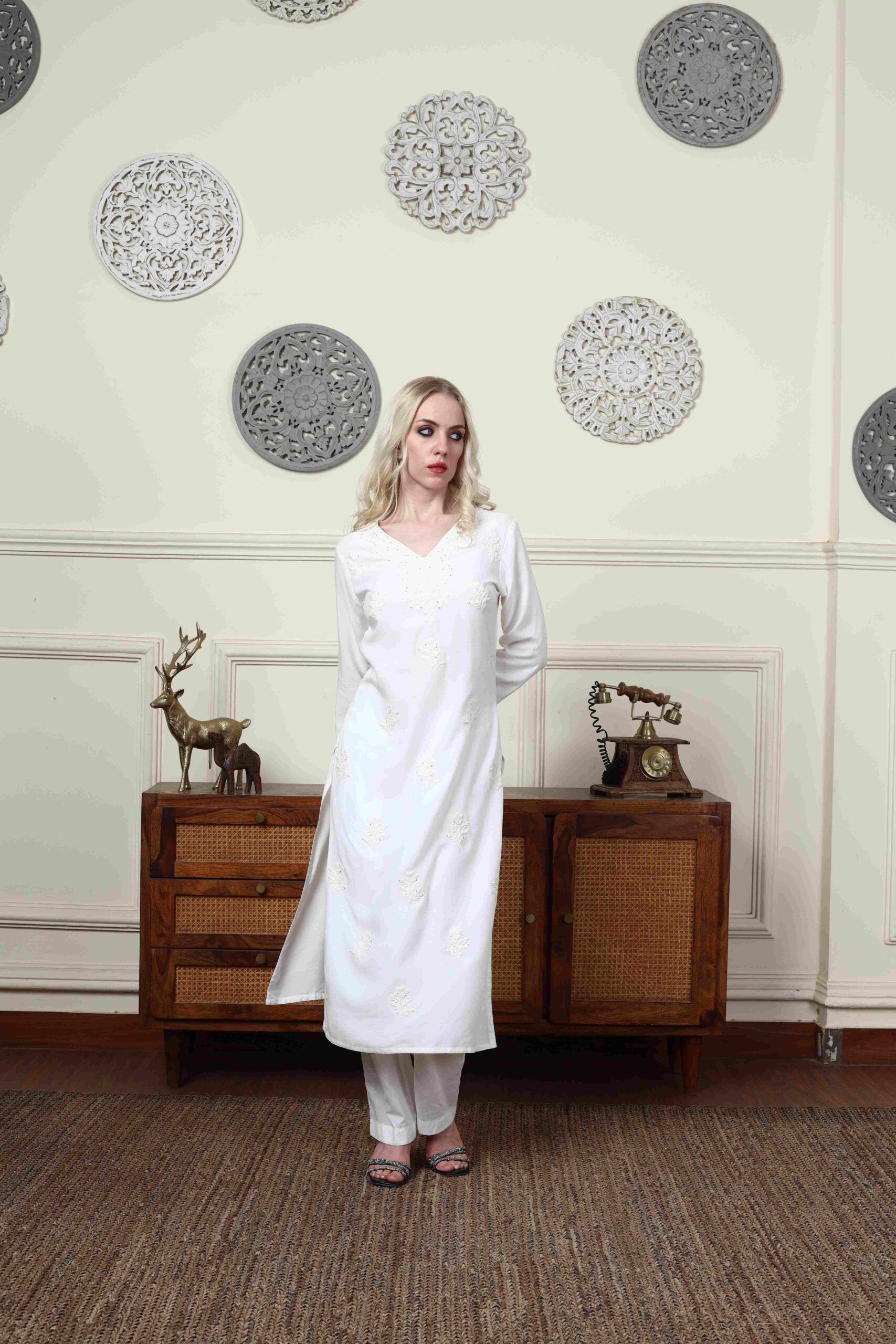 Ivory Grace Kurta Set