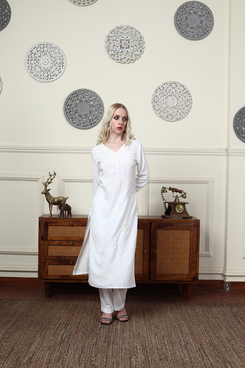 Ivory Grace Kurta Set