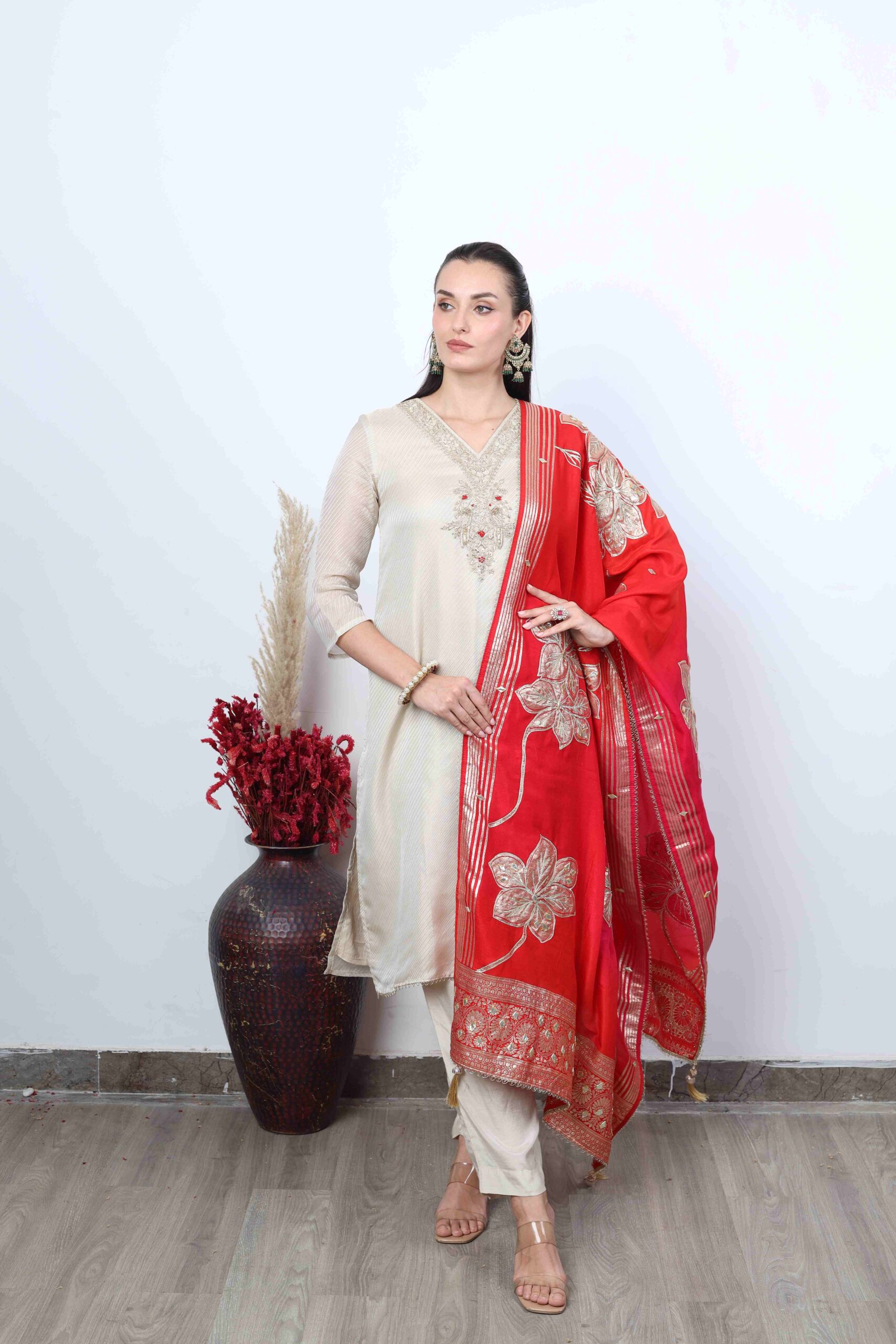 Heritage Banarasi Kurta Set