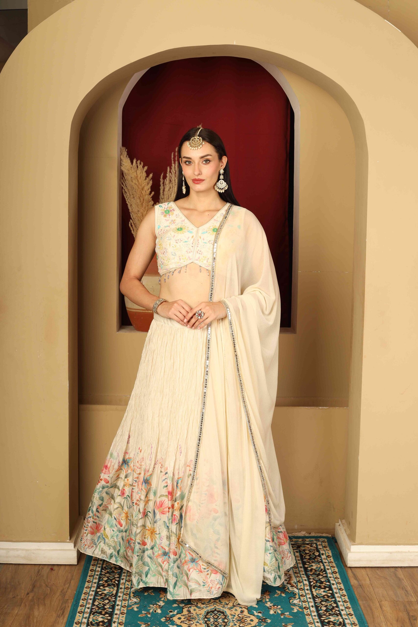 Meadow Bloom Lehenga