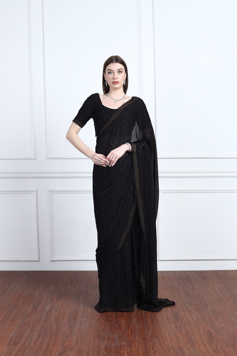 Naqsh Swarovski Saree