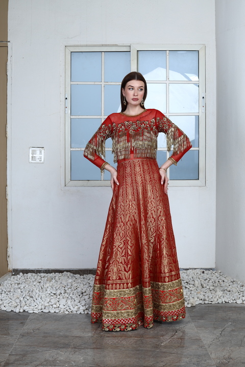Ember Royale Anarkali Gown