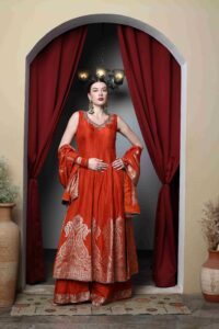 Saffron Heirloom Kurta Set
