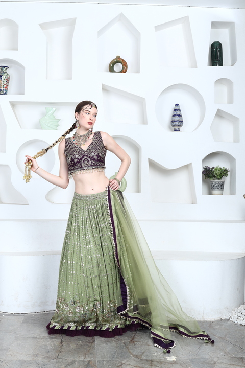 Verdelle Lehenga Set
