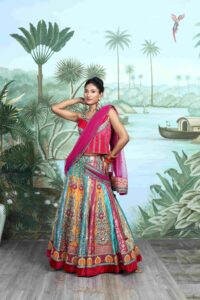 Rosé Mosaic Lehenga Set