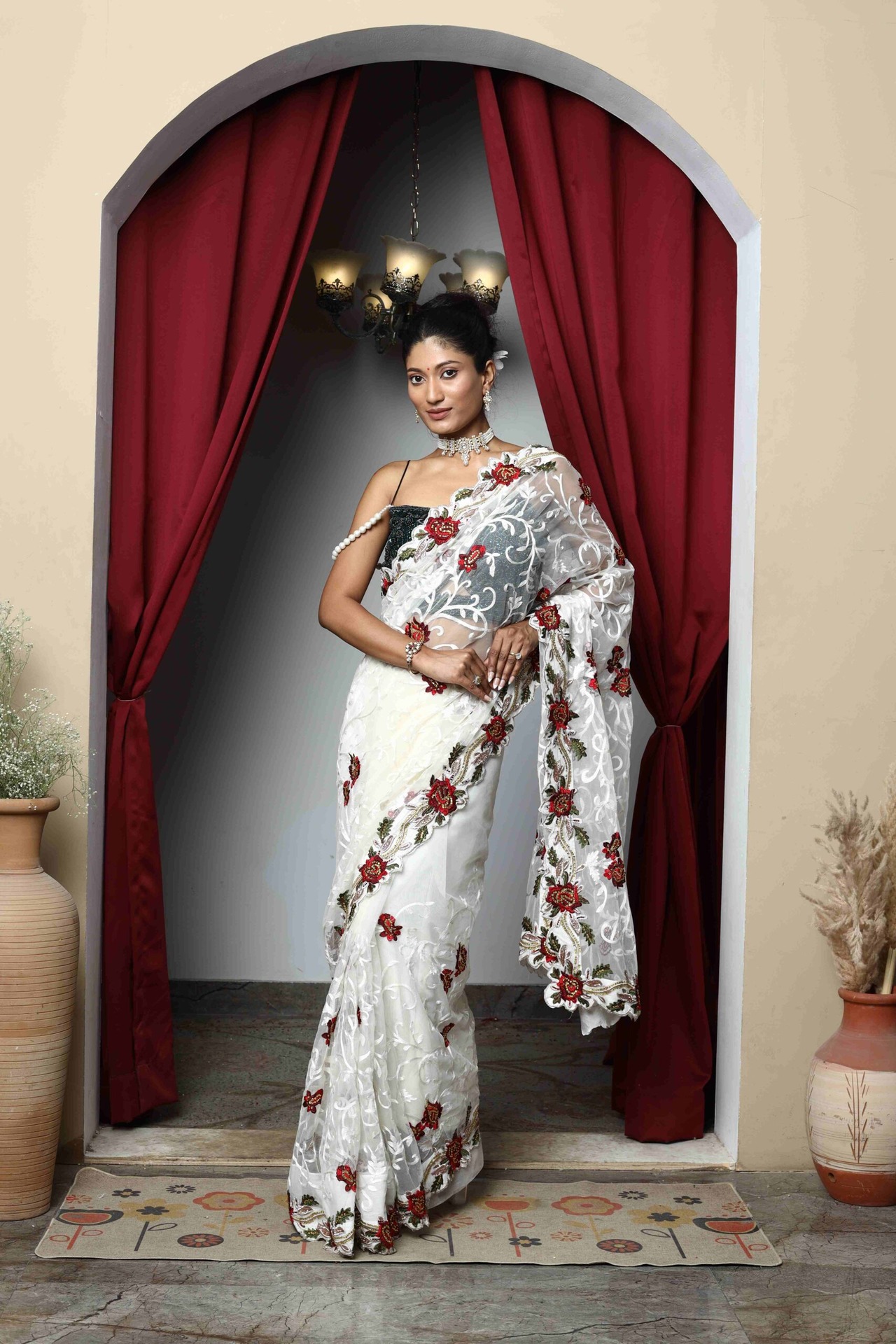 Rosaline Bloom Saree