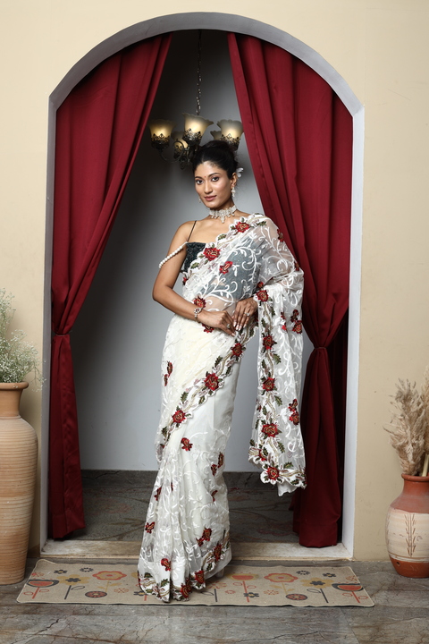 Rosaline Bloom Saree