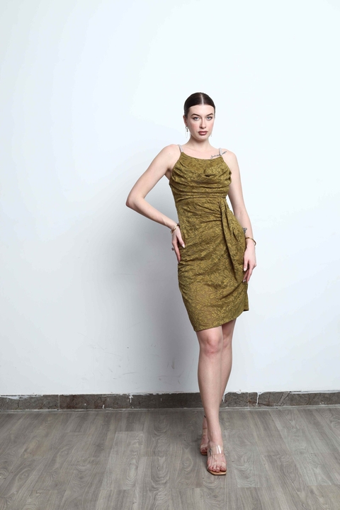 Olive Muse Dress