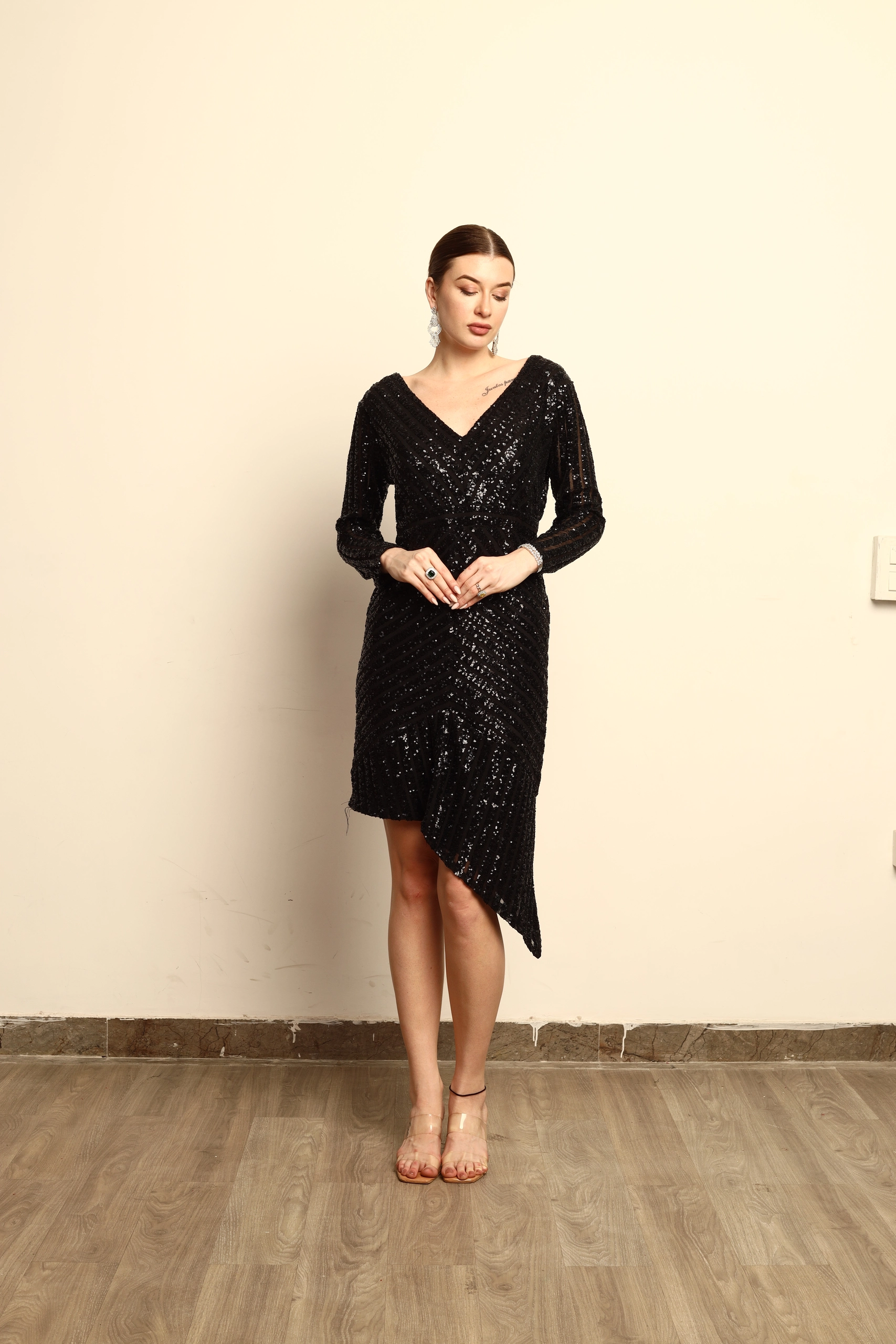 Eclipse Sequin Midi Dress