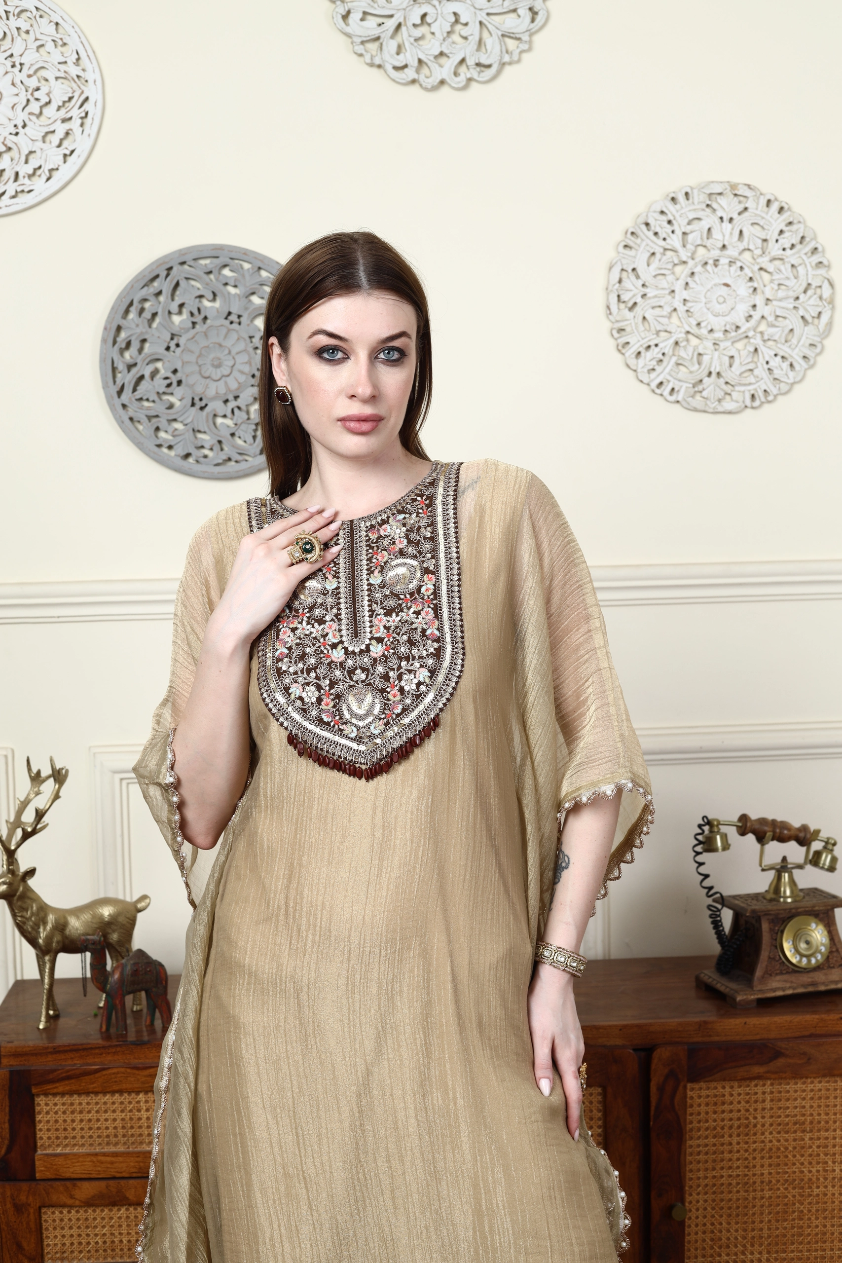 Zareen Kaftan Set Alternate