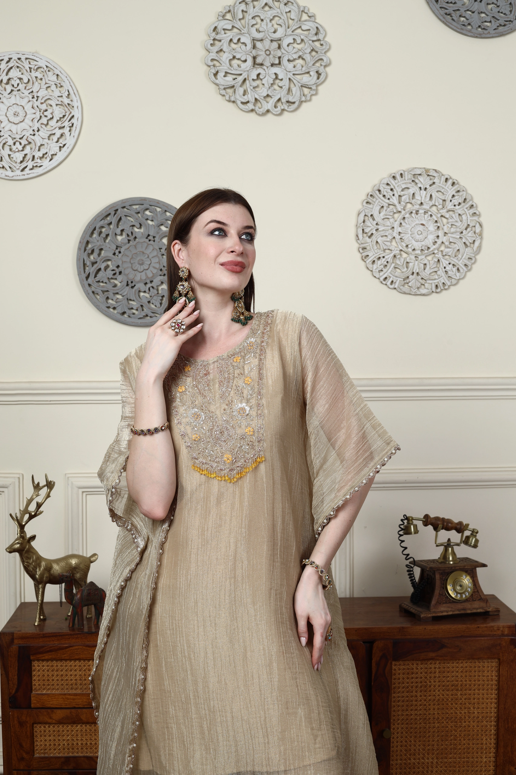 Elara Kaftan Set Alternate