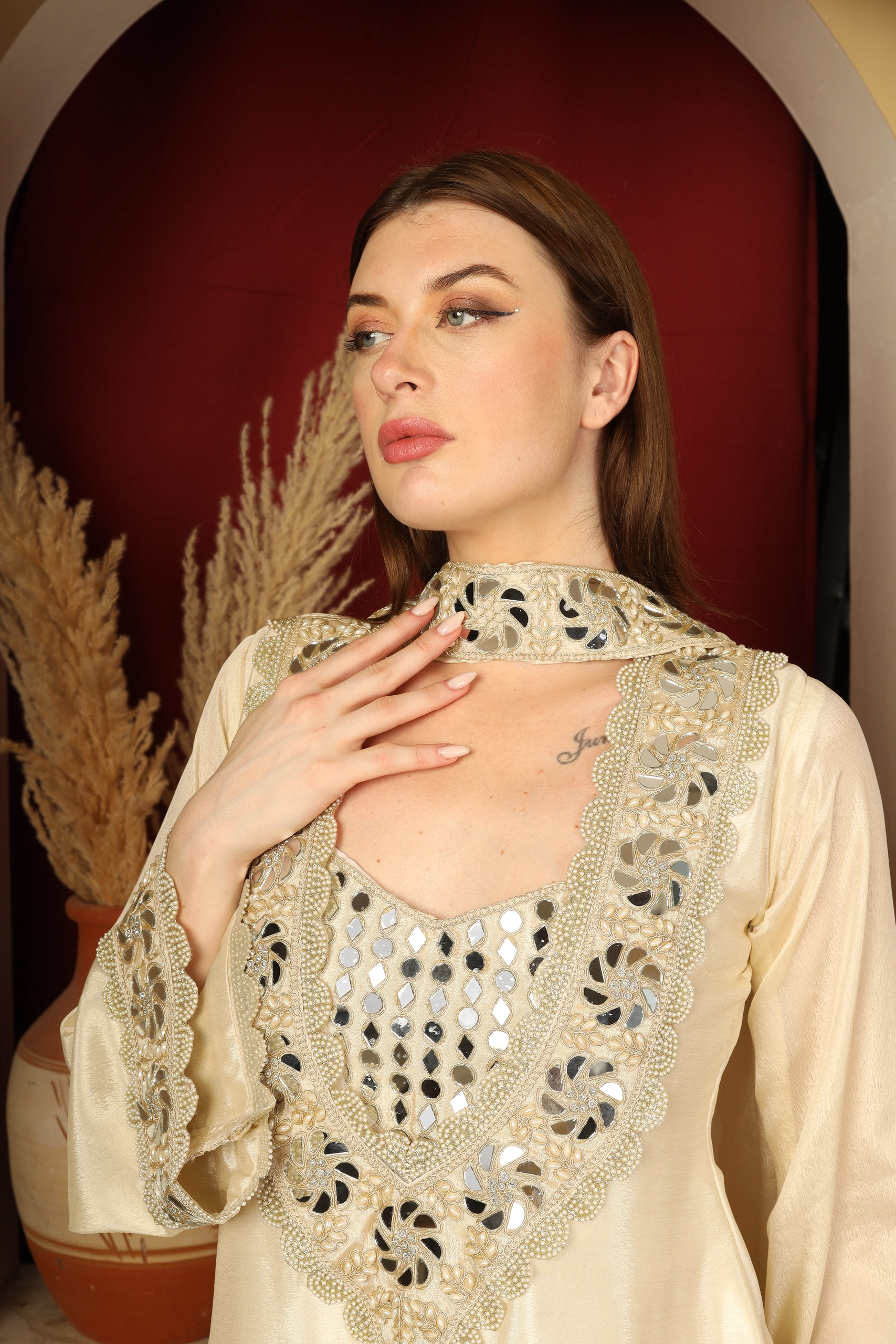 Maison Zaria Mirror Kurta Set Alternate