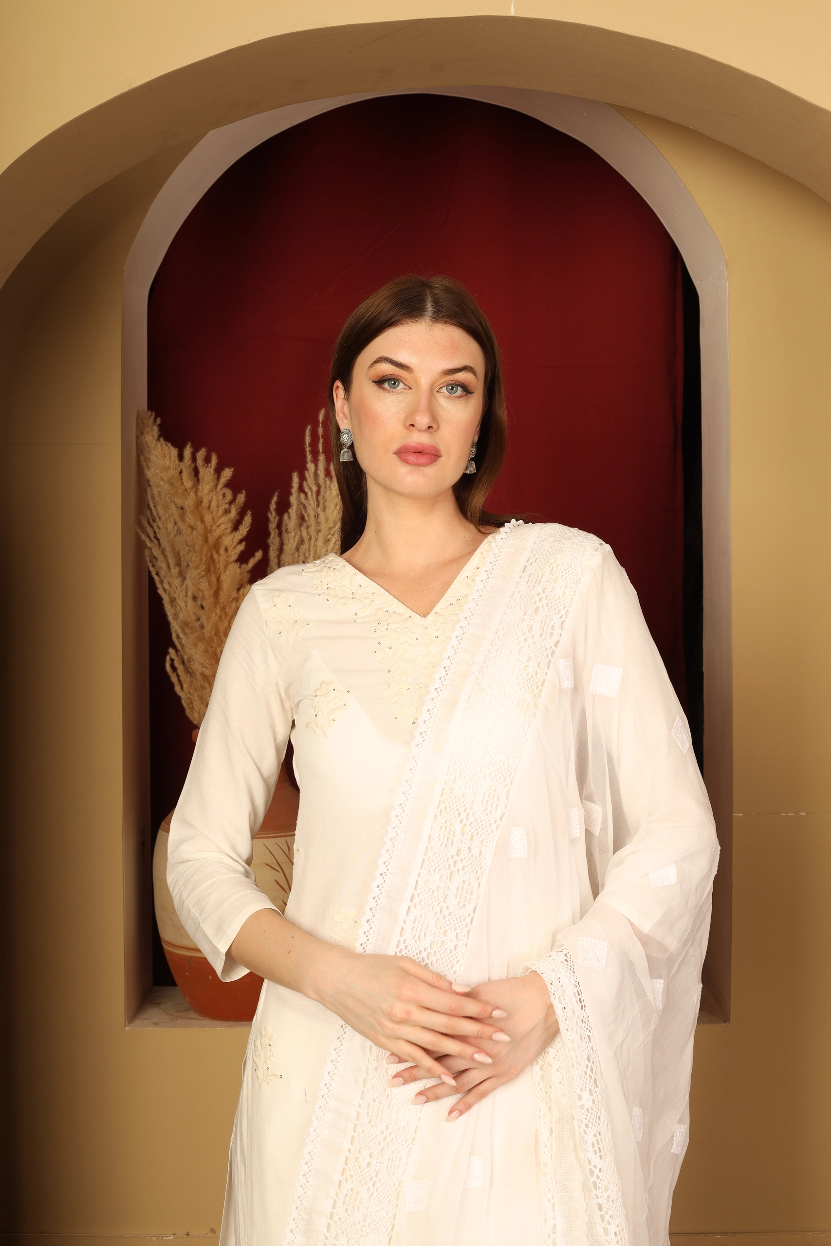 Elara Chikankari Kurta Set Alternate