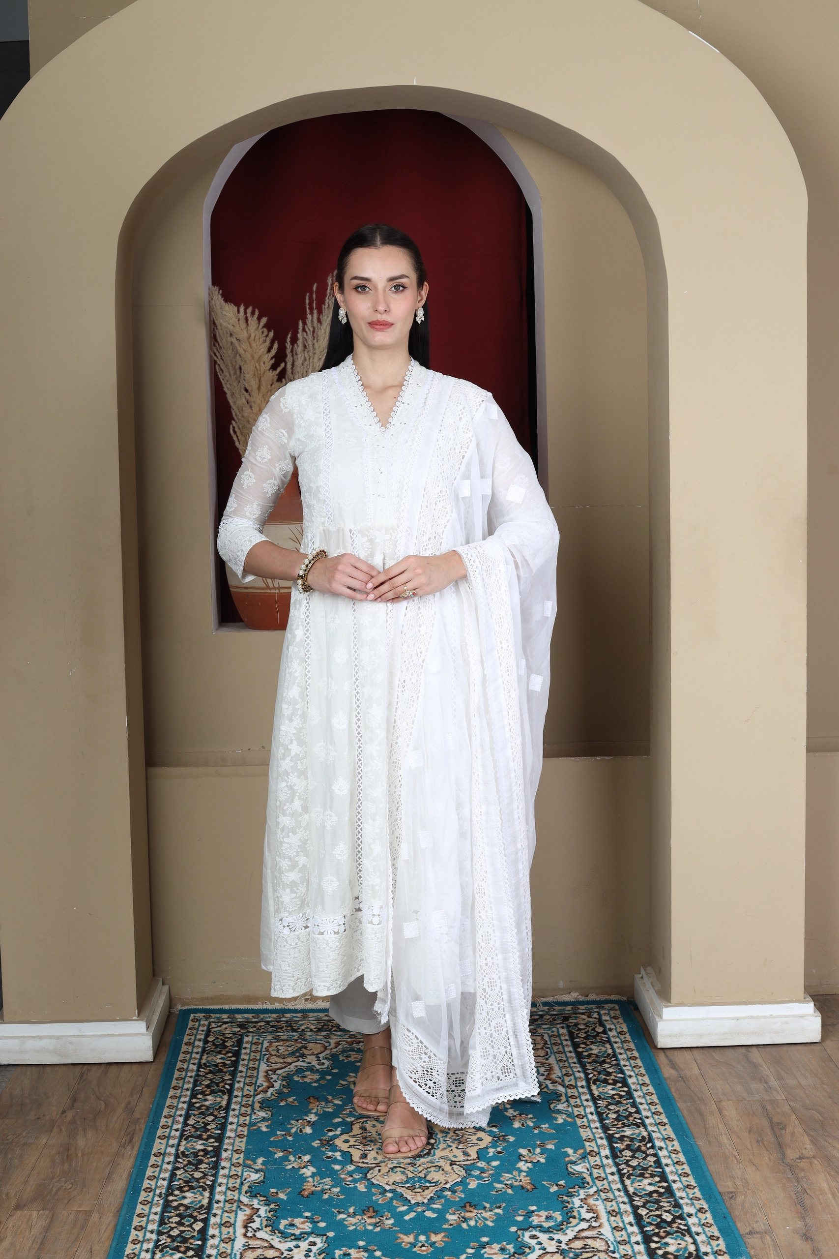 Nooraya Chikankari Kurta Set Alternate