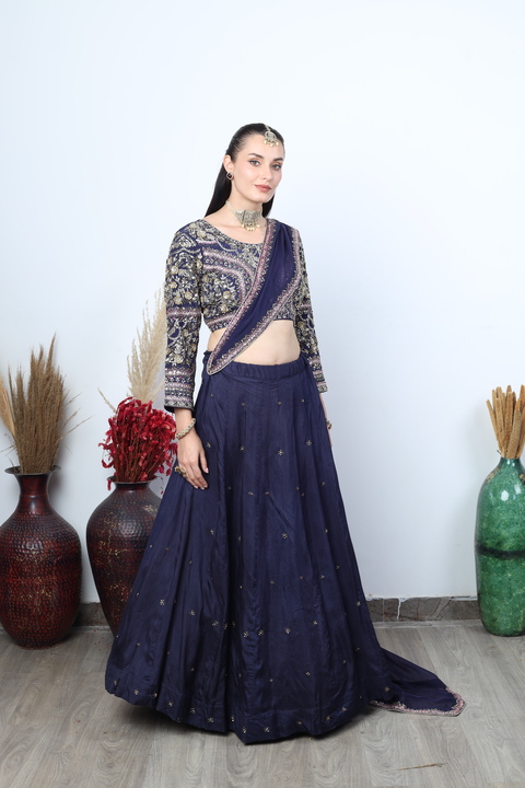 Noor Midnight Lehenga