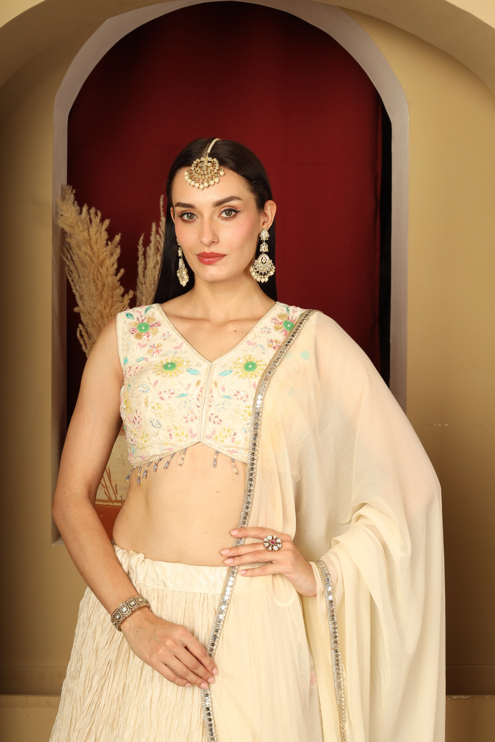 Meadow Bloom Lehenga Alternate