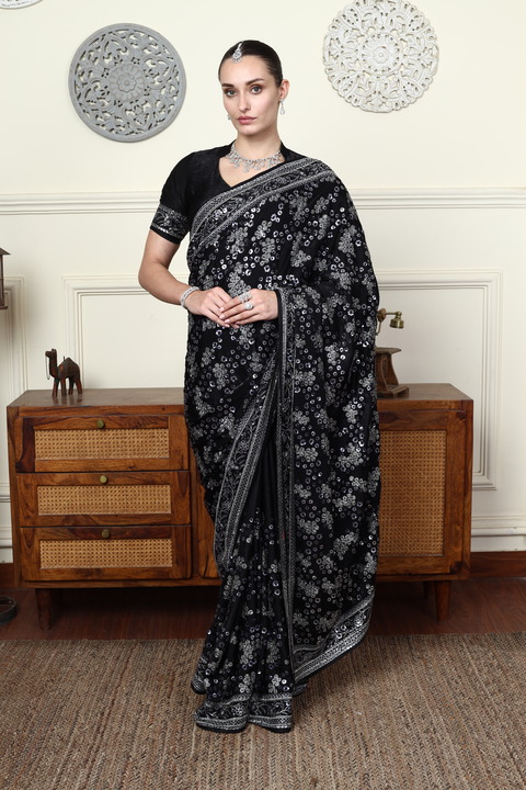 Noiré Swarovski Crystal Signature Saree