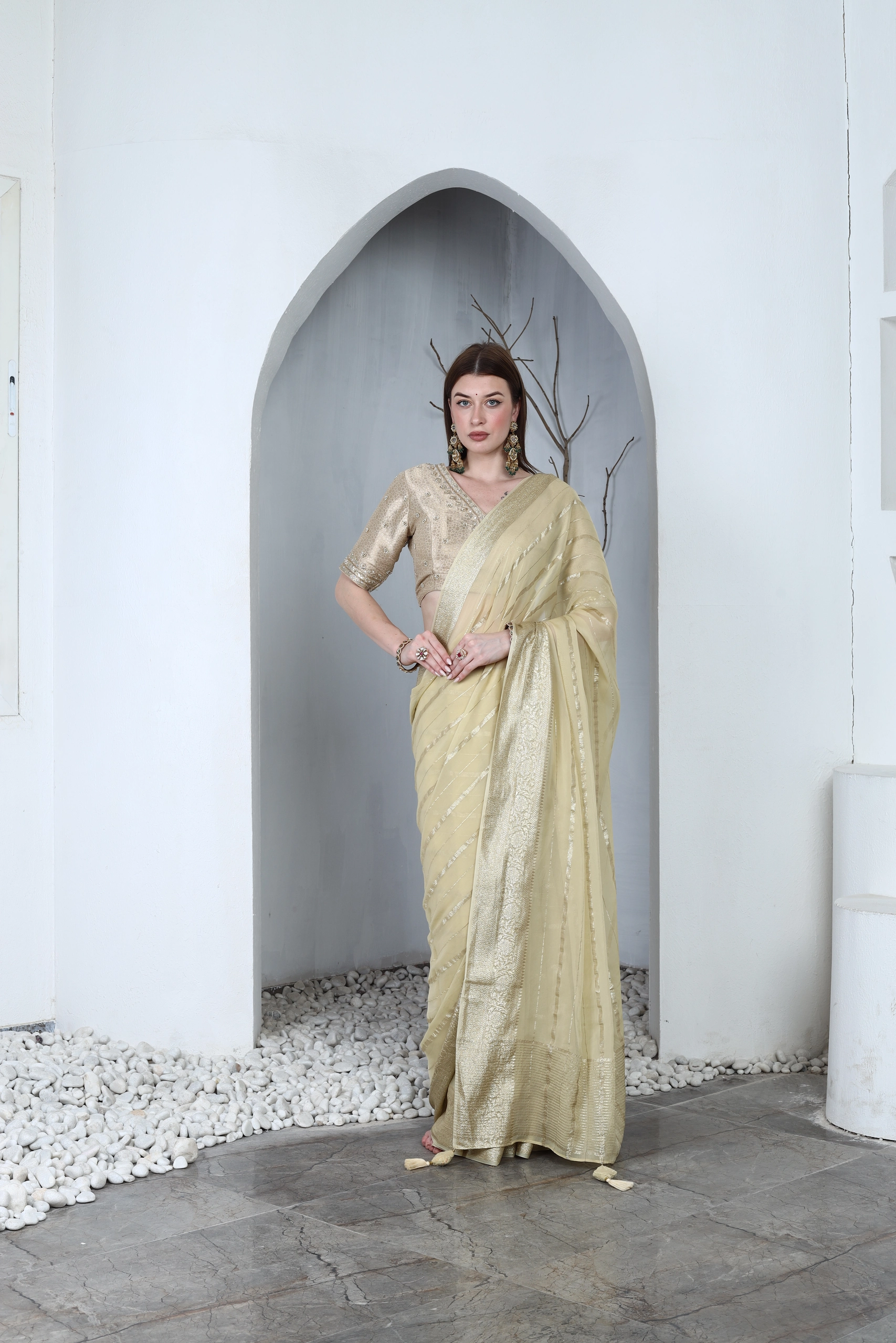 Altair Tissue Saree Alternate