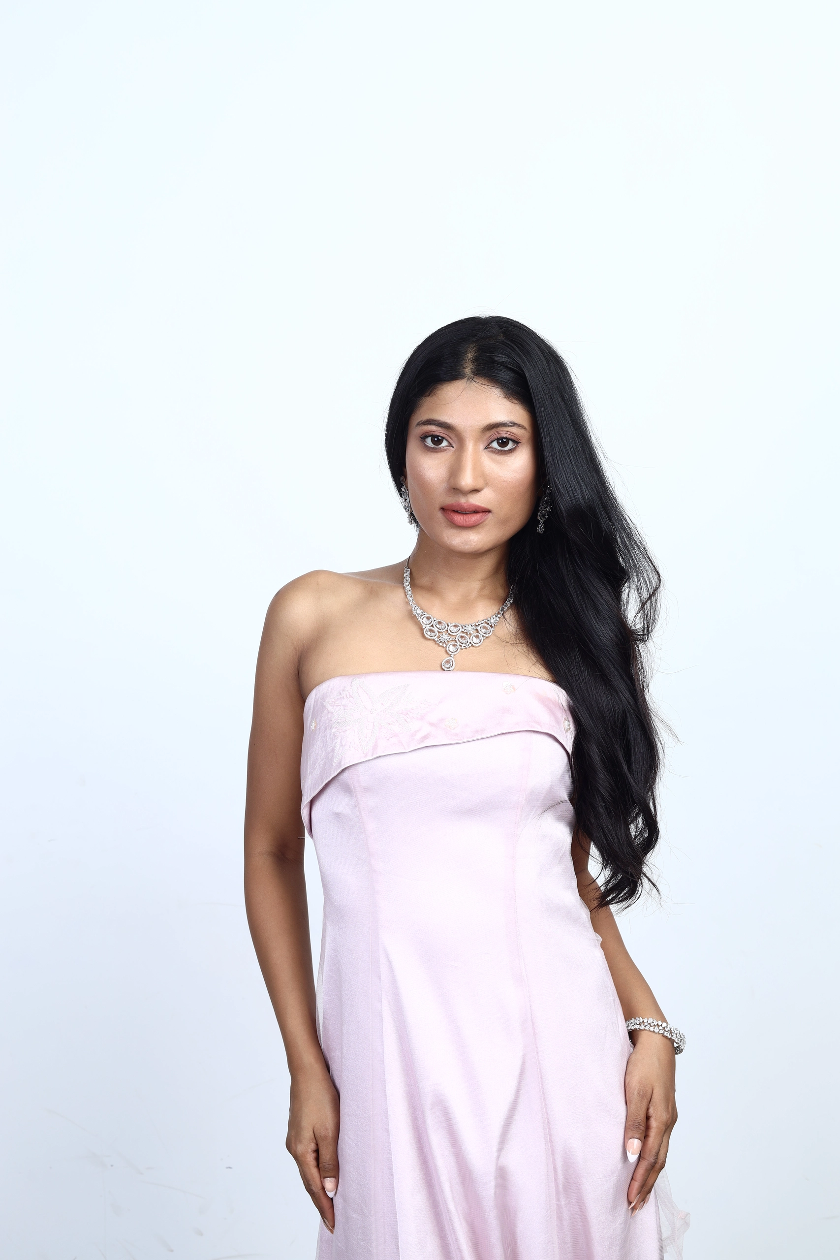 Lunaria Satin Gown Alternate