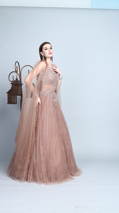 Étoilea Cape Gown