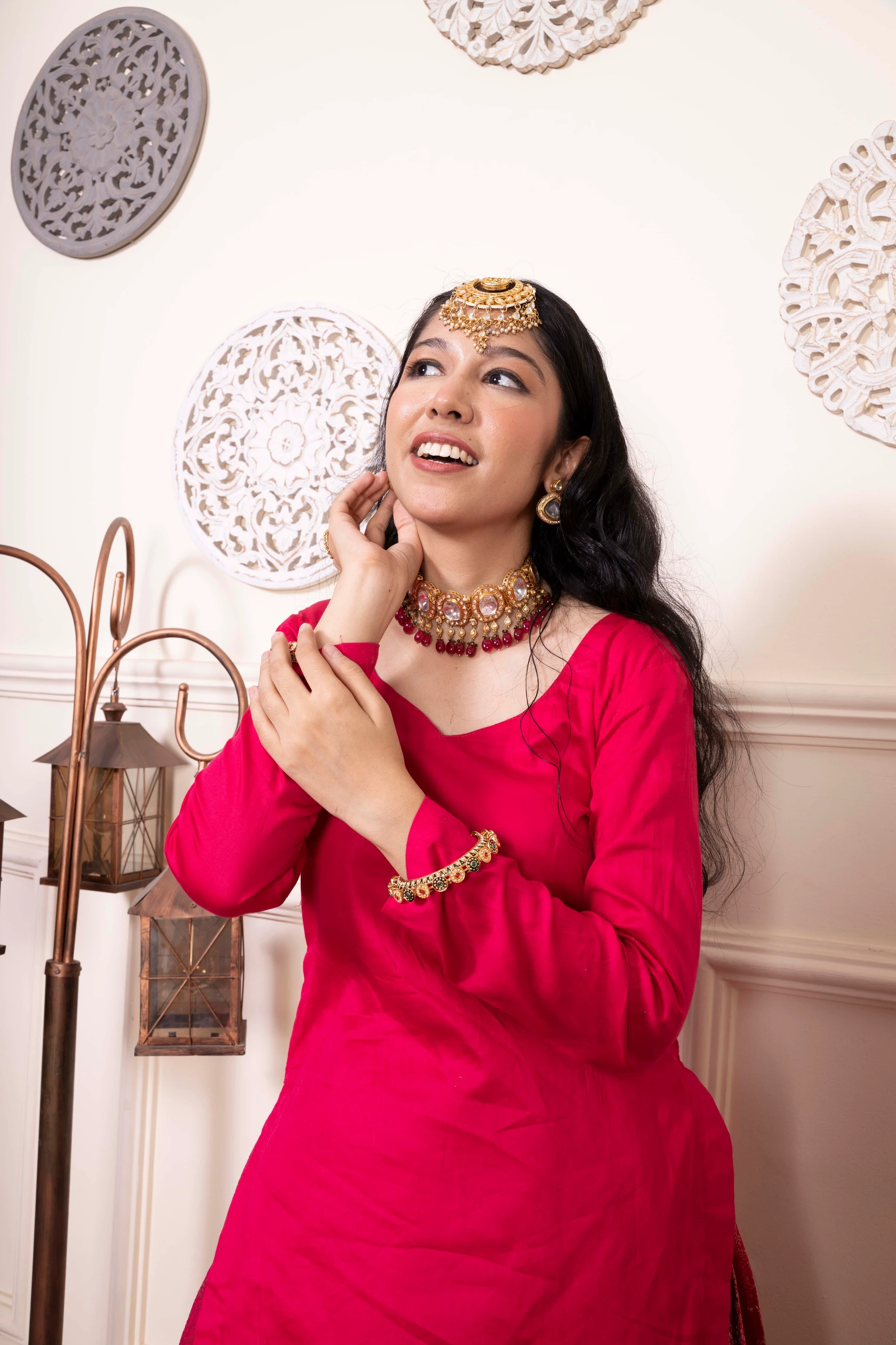 Maharani Polki Maang Tikka