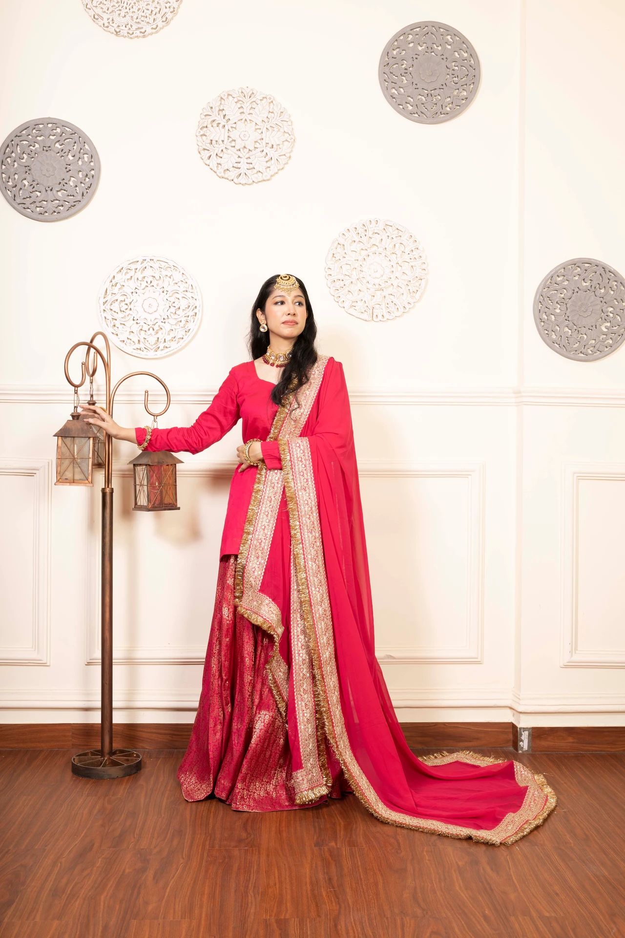 Rani Noor Palazzo Set Alternate