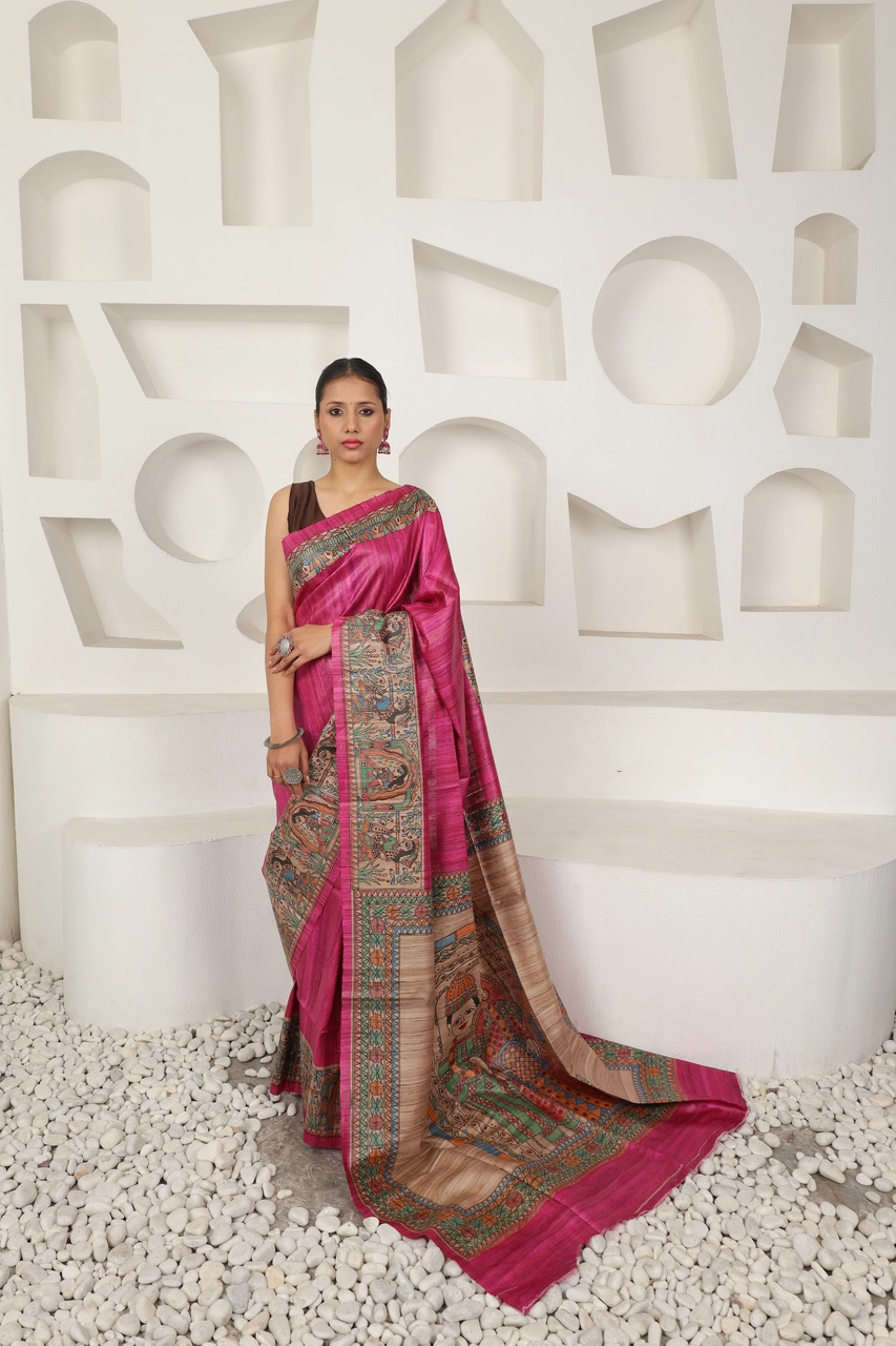 Rani Heritage Woven Silk Saree Alternate