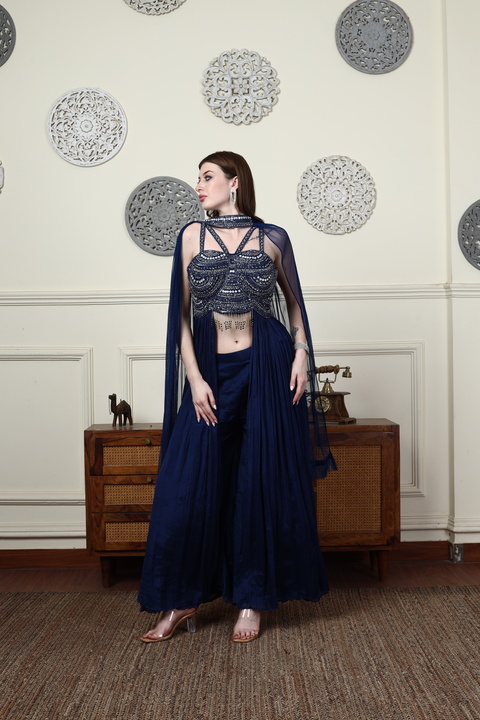 Nyvora Cape Palazzo Set