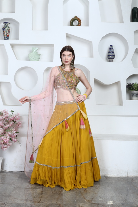 Soleya Embellished Lehenga Set