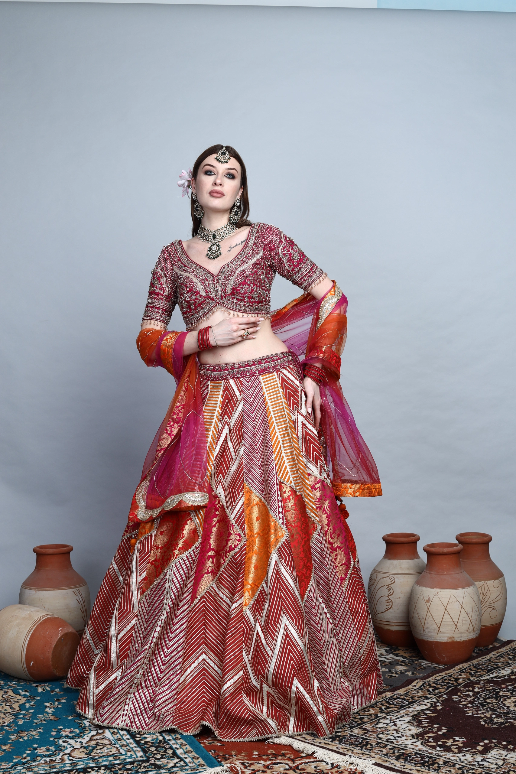 Rubique Lehenga Set Alternate