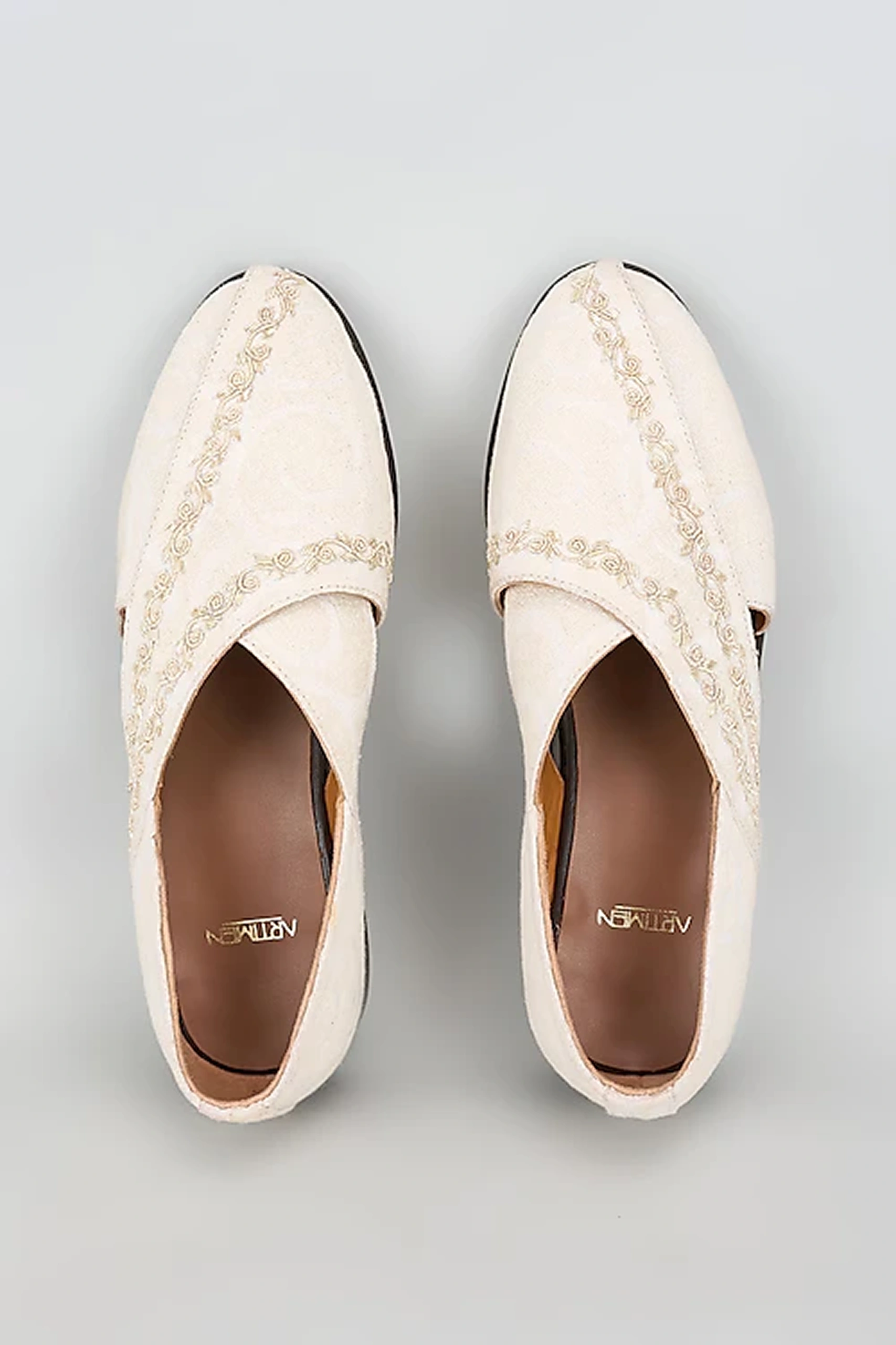 Sage Green Printed Footwear
