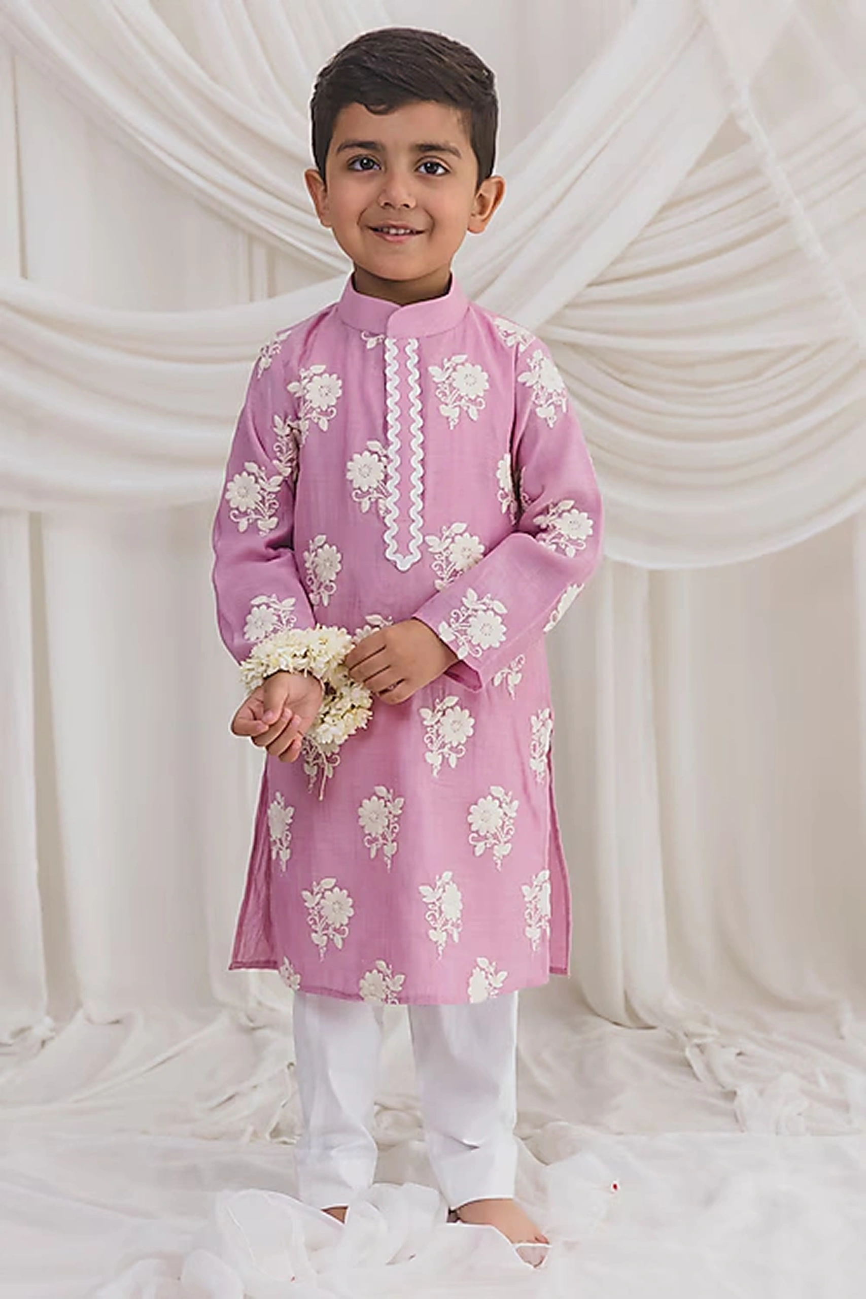 light pink twinning sets